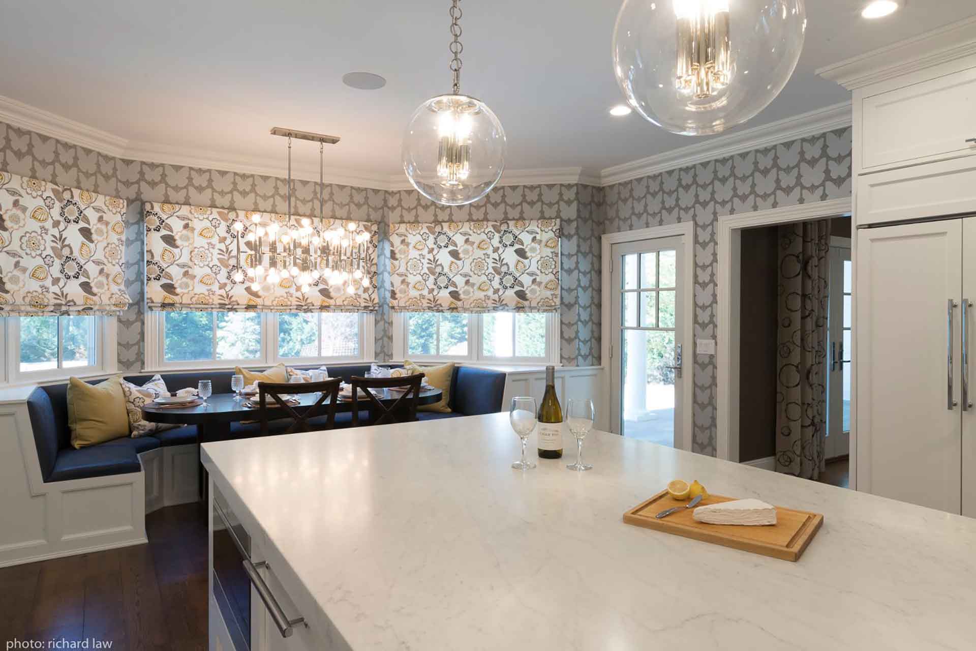 Kitchen and breakfast nook