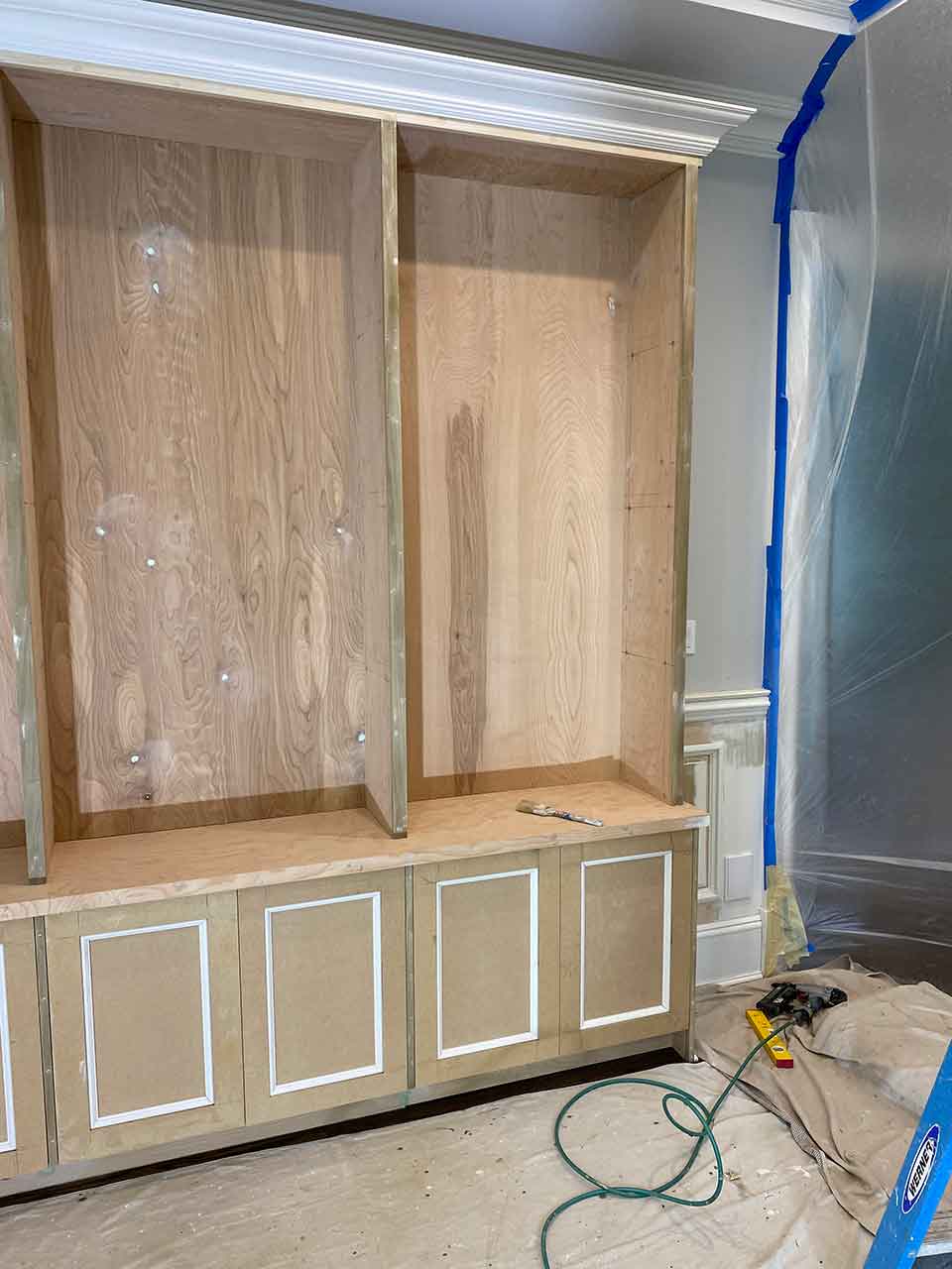 Millwork-cabinet-shelves-front-side-view