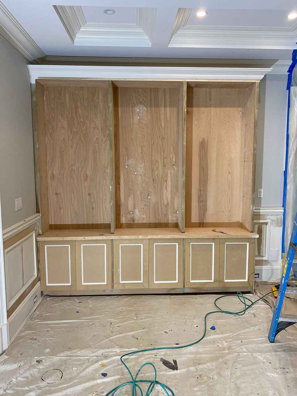 Millwork-cabinets-molding-front-view