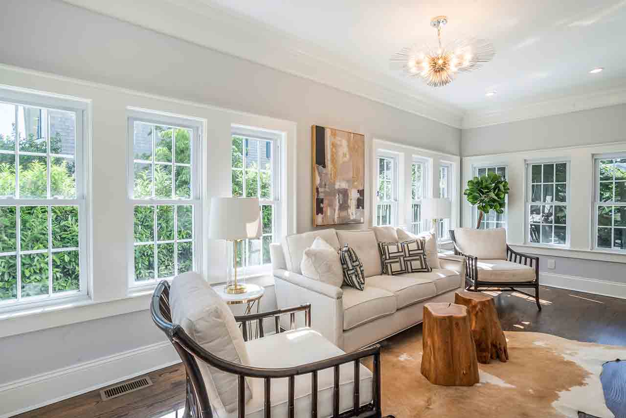 Millwork-windows-molding-sunroom